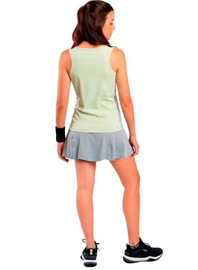 Nox Pro Women Sports Skirt Misty Gray - Image 2